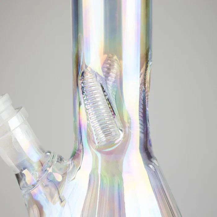 10" Shiny Beaker Ribbed Base Bolt IC w/ Handle Slide - Image 6
