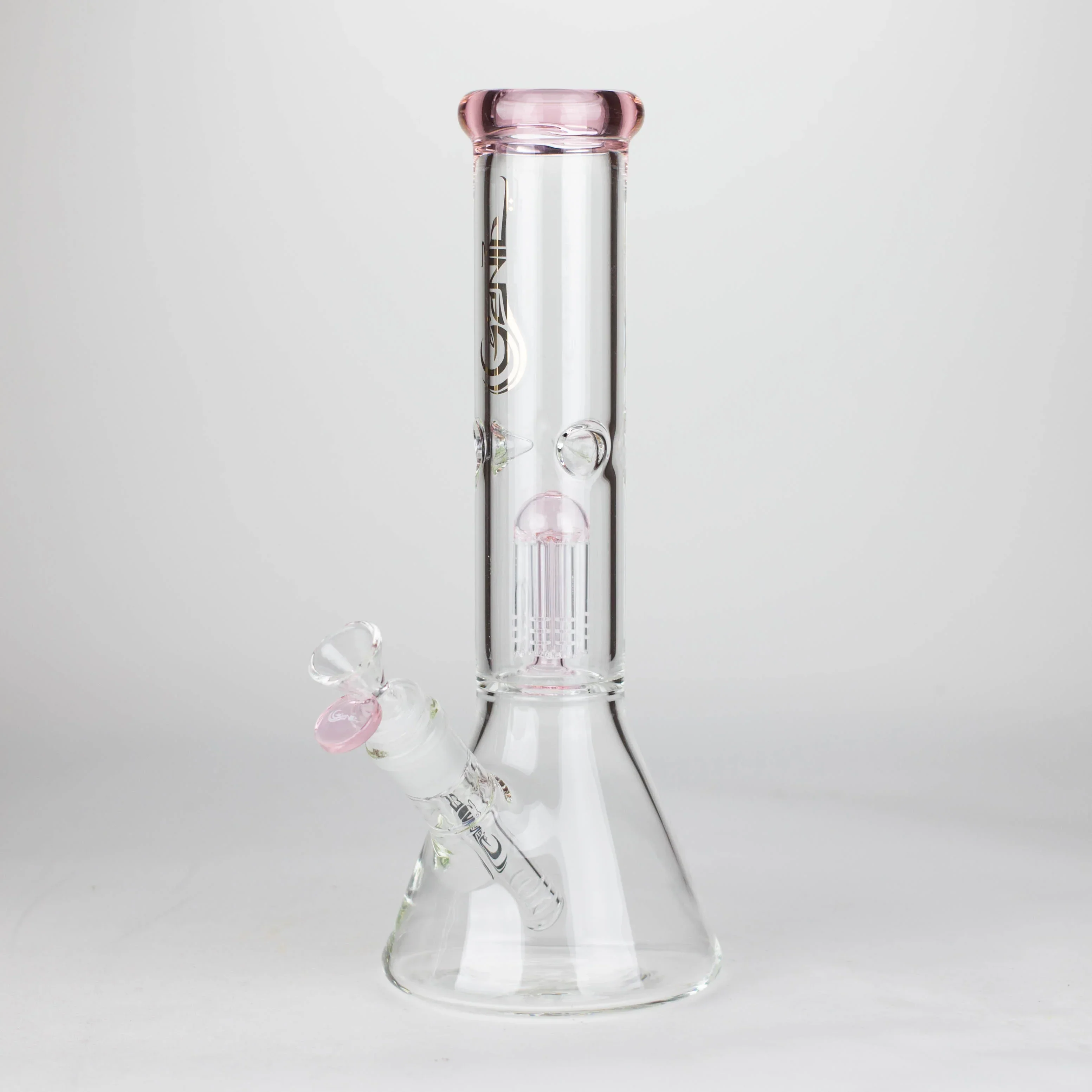 12" Genie Tree Arms Colour Glass Bong - Image 6