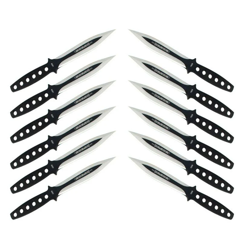 6" Ninja Phantom XII Throwing Knife Set