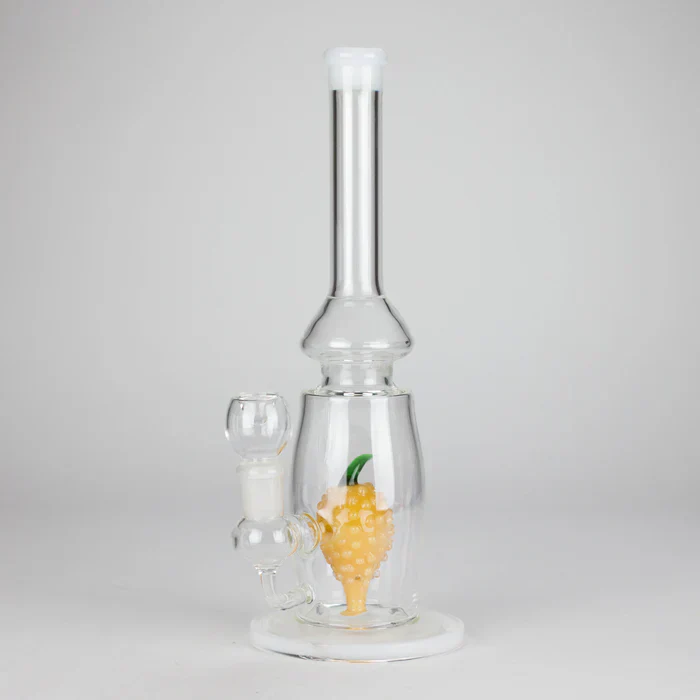 13" Glass Water Pipe w/ Pineapple Diffuser