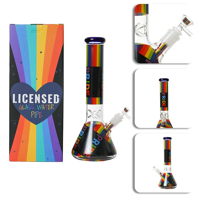 14″ 5mm Glass Beaker Bong - Image 2
