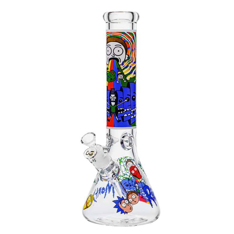 OG Original - 14" 7mm Cosmic Chaos Beaker Bong - Image 4