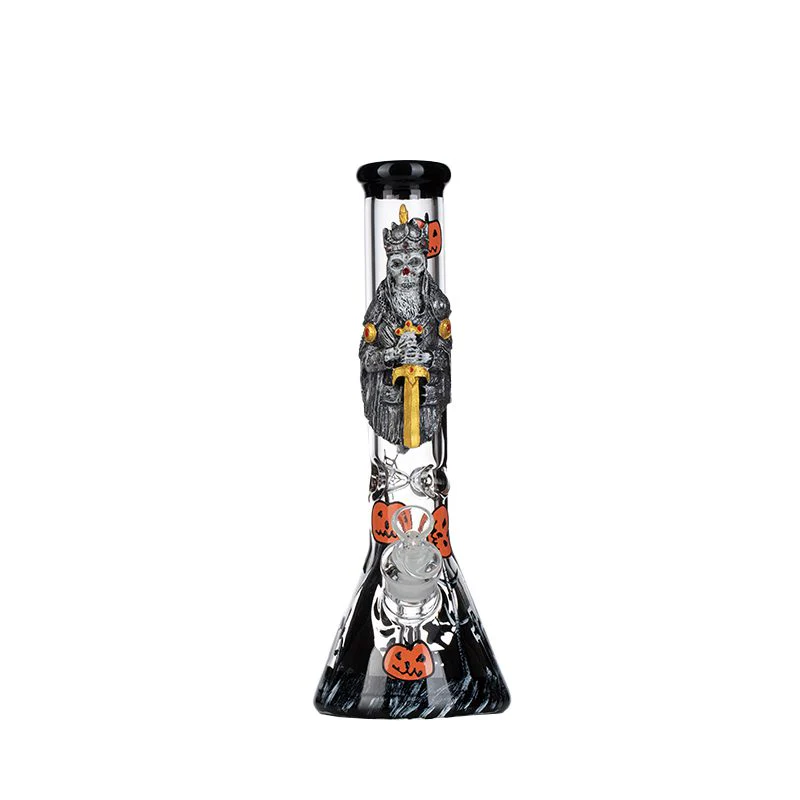 14″ 7mm Resolute King Straight Tube Glass Bong