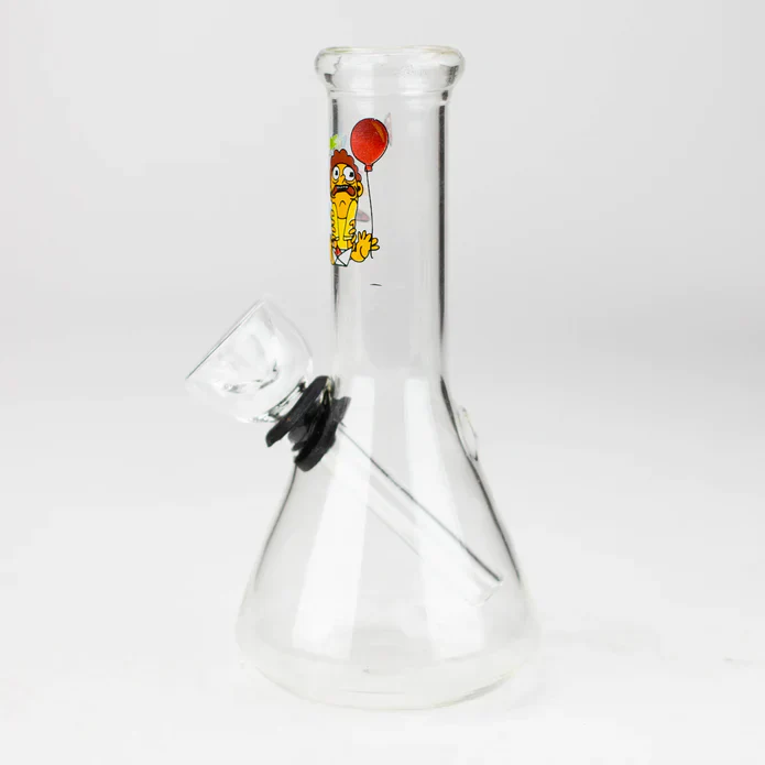 5" Conical Decal Bong - Assorted Decal Design - Image 3