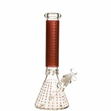 14" Luxury Dot Pattern Beaker Bong - Image 4