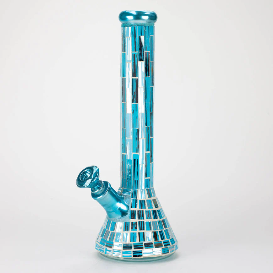 15.5" Mosaic Beaker Bong W/ Tree Arm Percolator