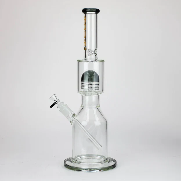 17" AQUA Glass Showerhead Percolator Bong - Image 2