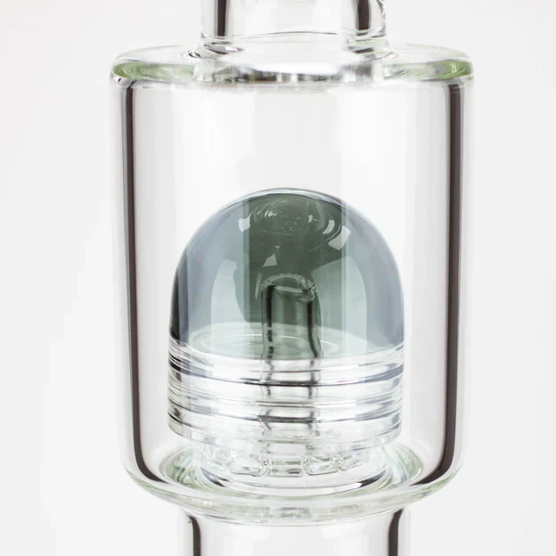 17" AQUA Glass Showerhead Percolator Bong - Image 4
