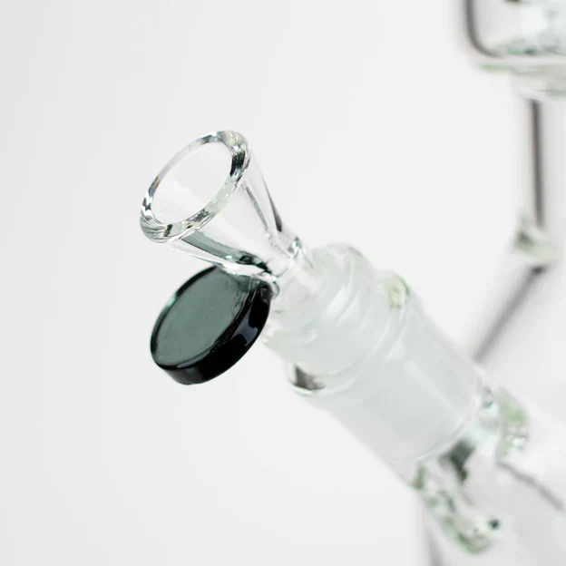 17" AQUA Glass Showerhead Percolator Bong - Image 5