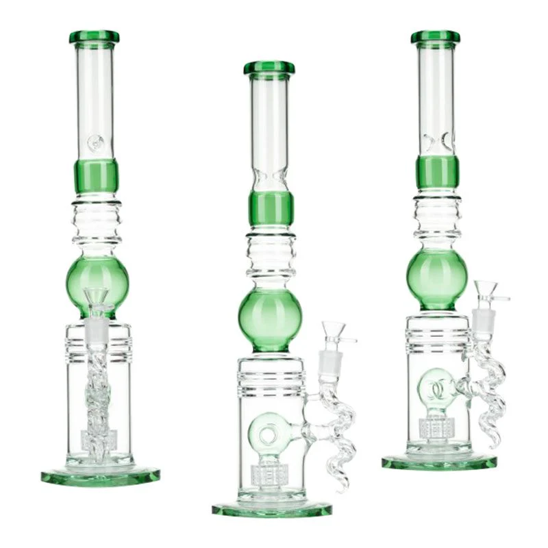 18.5″ Shower Head Percolator Glass Bong - Image 2