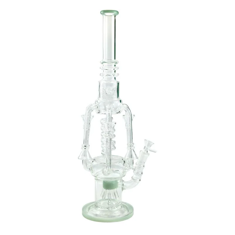19″ 5mm Sophisticated Recycler Bong - Image 4