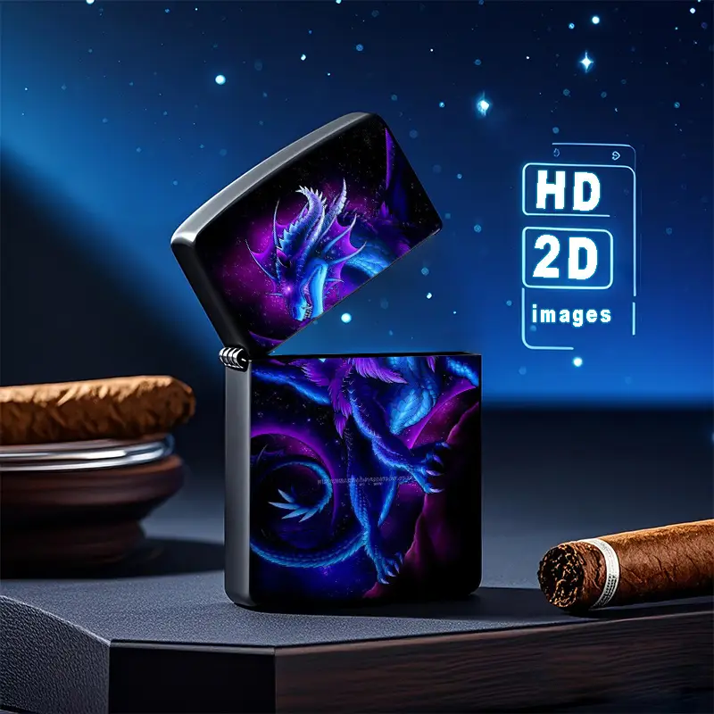 2D Dragon Space Design Lighter Shell - Image 2