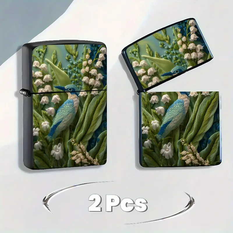 Easter Gift Flip-Top Coal Oil Lighter Replacement Shell - Image 3
