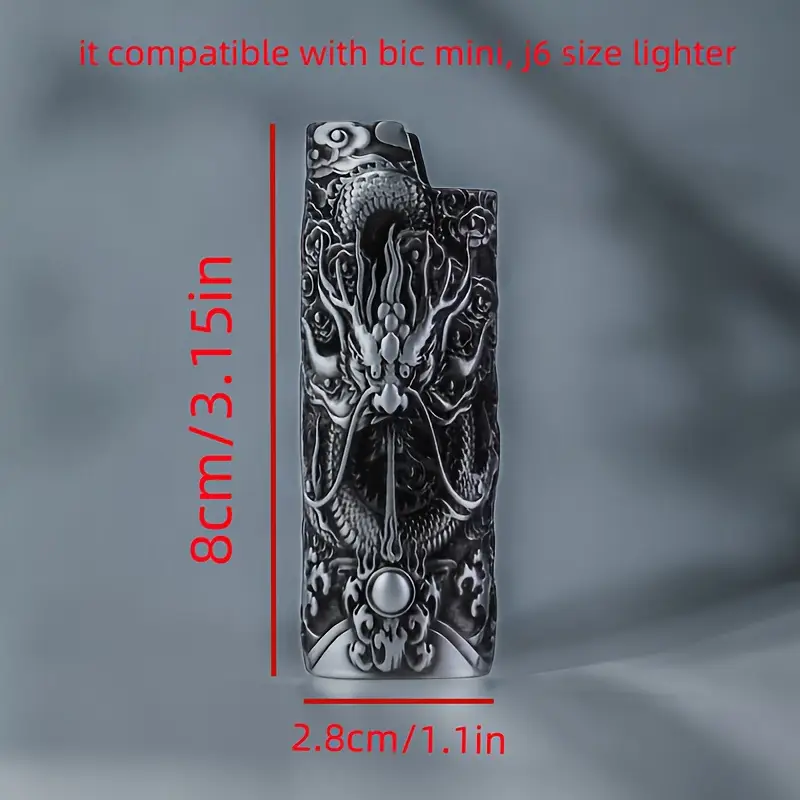 Chinese Dragon Lighter Case - Image 2