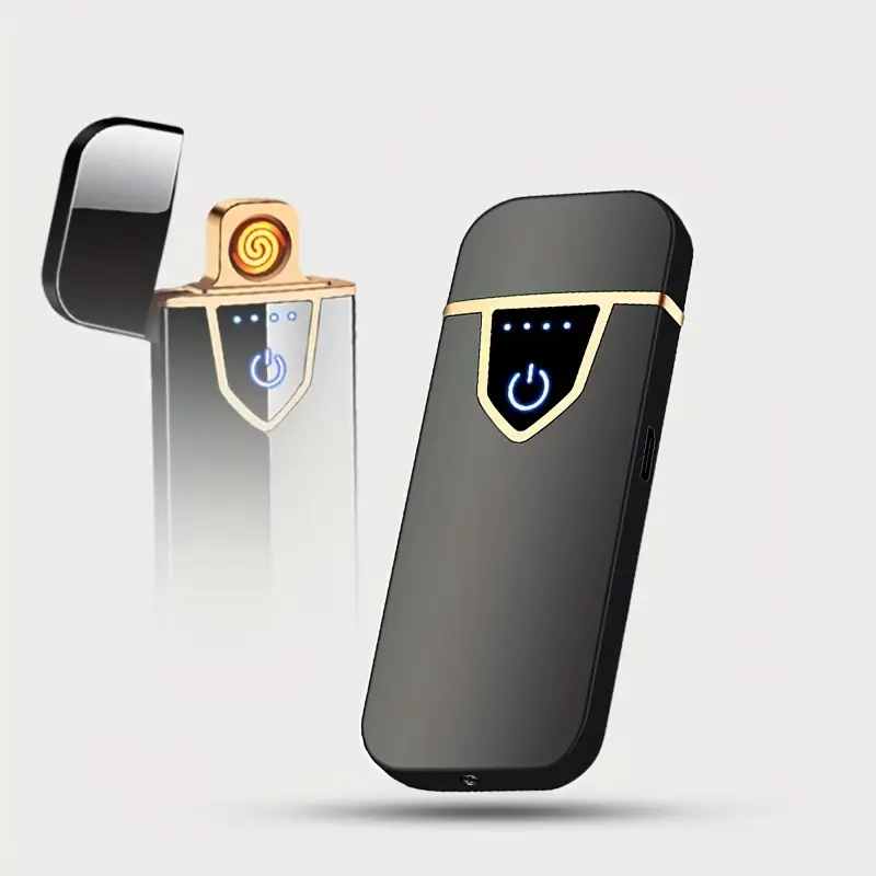 Windproof Fingerprint Sensor Smart Lighter - Image 3