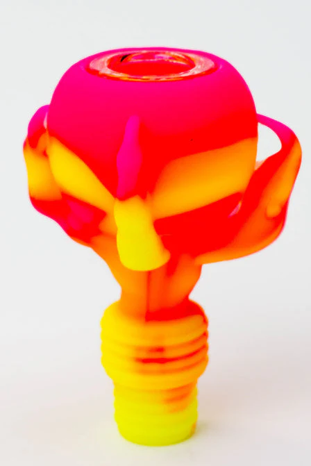 2-in-1 Silicone Talon Bowl With Multi-Hole Glass Bowl - Image 2