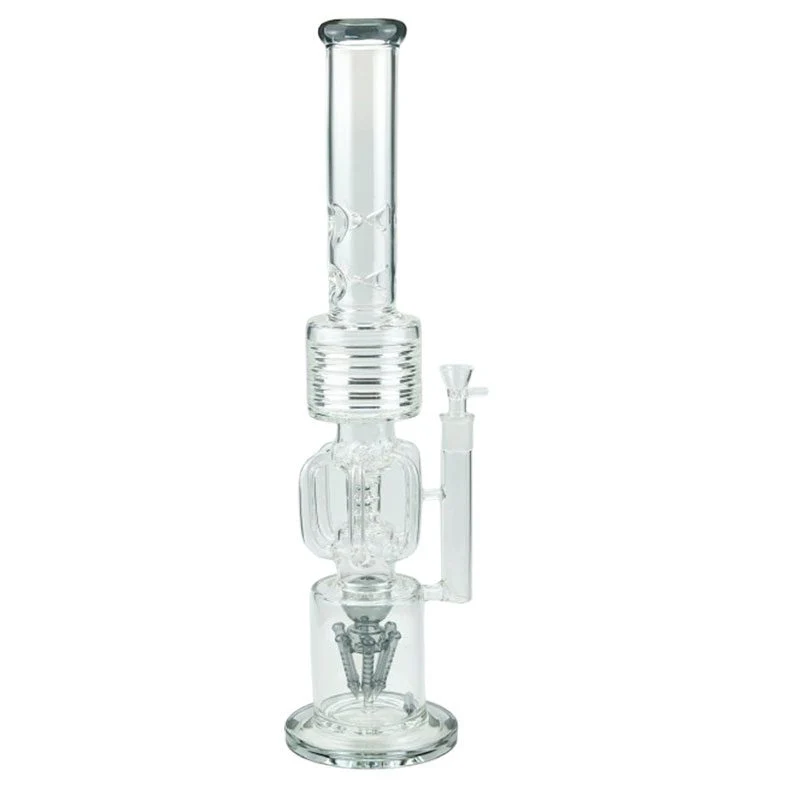 20″ 5mm Rocket Peculator Glass Bong - Image 2