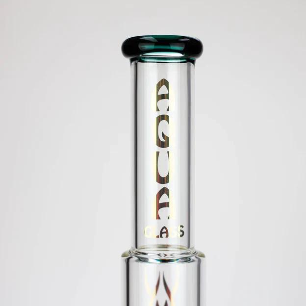 21" AQUA Glass 2-In-1 Inline Diffuser Glass Bong - Image 5