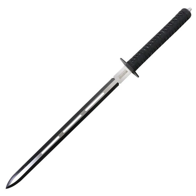 28″ Zombie-War Full Tang Stainless Steel Black Swords