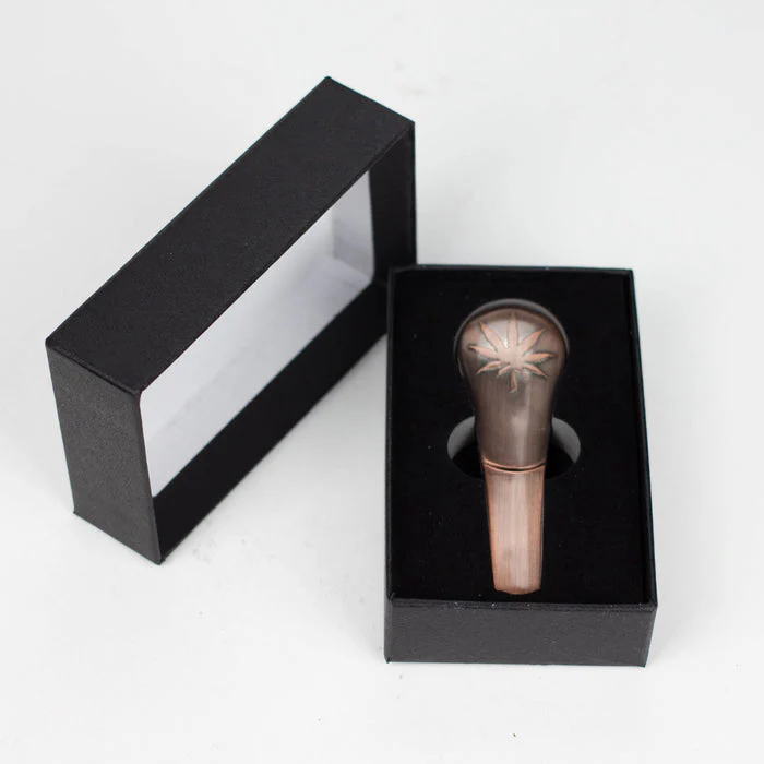 4" Magnetic Metal Spoon Pipe - Image 3