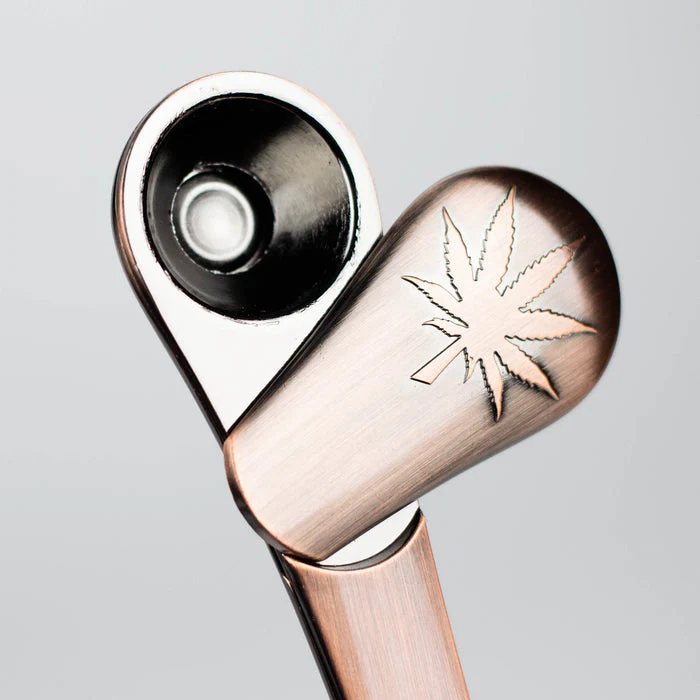 4" Magnetic Metal Spoon Pipe - Image 4