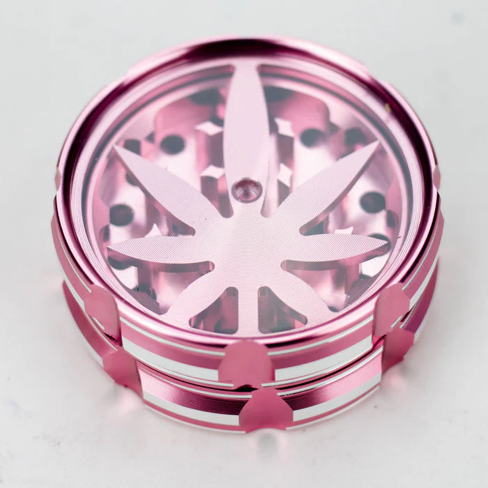 4 Parts Leaf Aluminum Grinder - Image 4