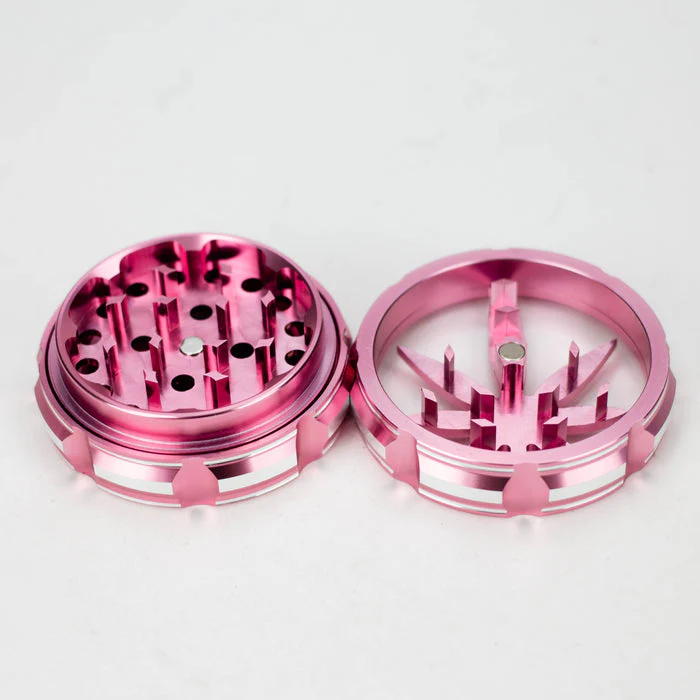 4 Parts Leaf Aluminum Grinder - Image 5