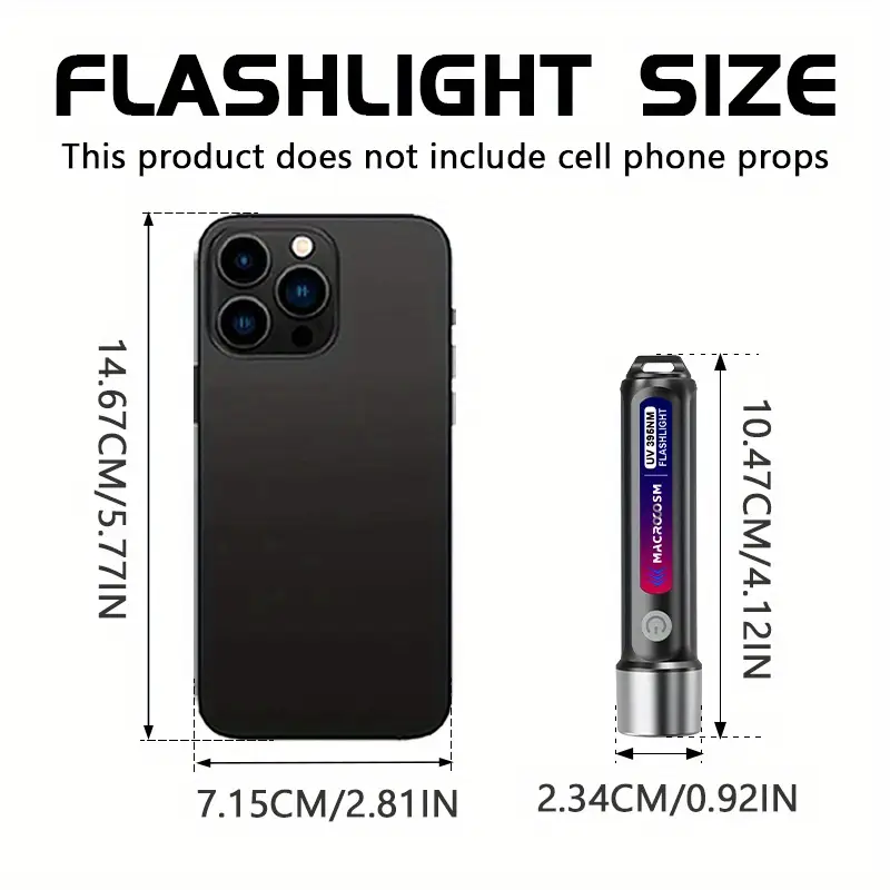 Rechargeable USB Powered LED Black Light - Image 2