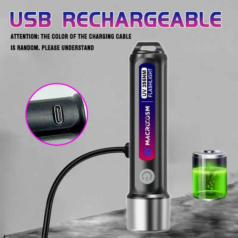 Rechargeable USB Powered LED Black Light - Image 4