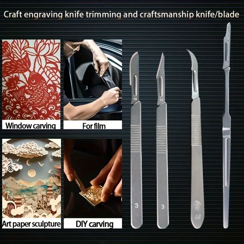 44pcs Crafting Hobby Set with Storage Box - Image 4