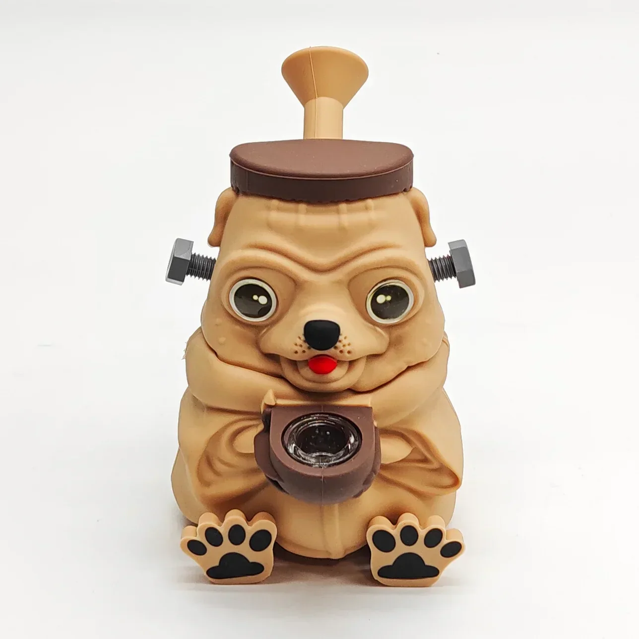 5.5" Pug Silicone Water Pipe - Image 2
