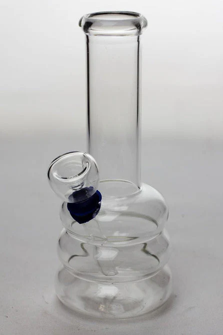 Clear 6" Glass Water Bong - Image 4