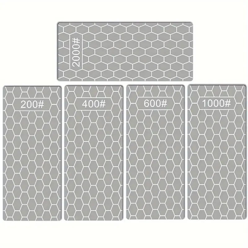 Wear-Resistant Diamond Sharpening Stone Set