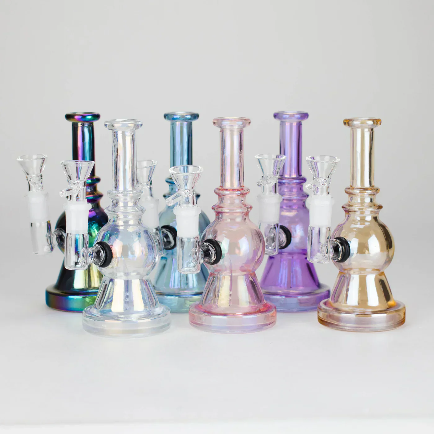 6.5″ Dream Crystal Mini Glass Bong - Image 2
