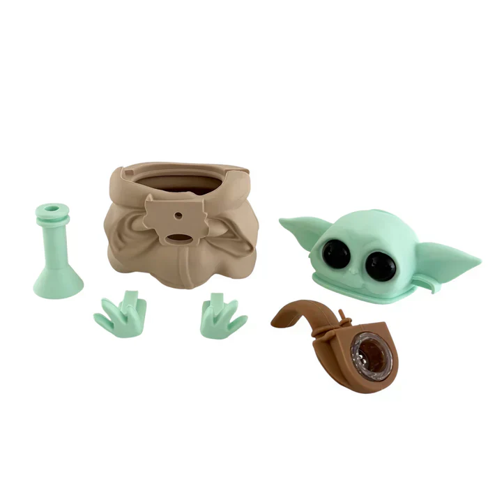 6" Baby Alien Silicone Water Pipe - Image 2