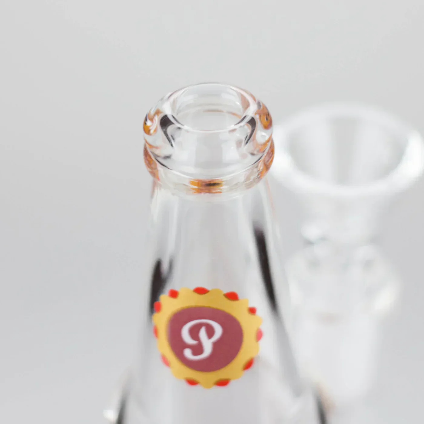 6″ Beer Bottle Design Glass Bong - Image 5