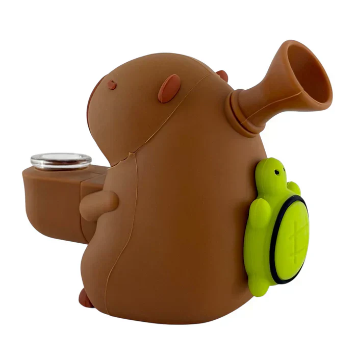 6" Capybara Silicone Water Pipe - Image 7
