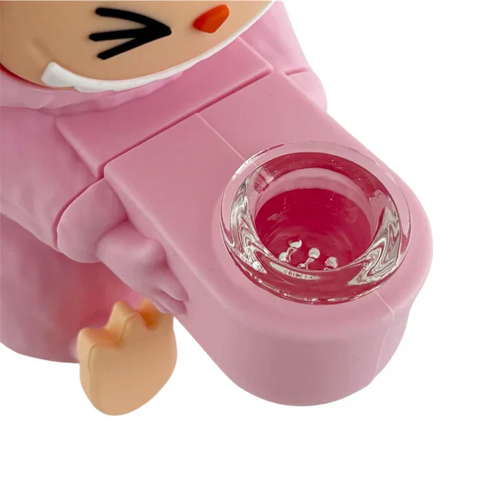 6" Elf Monster Silicone Water Pipe - Image 4