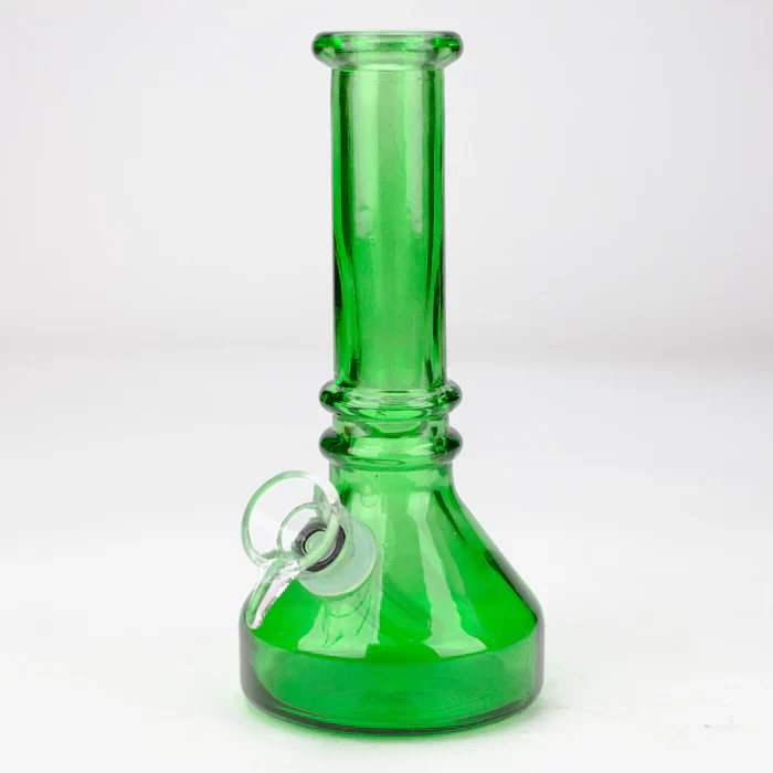 6" Heavy Colour Soft Glass Water Bong - Image 8