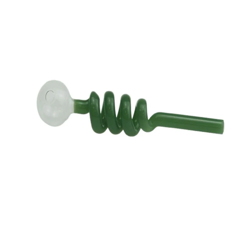 6″ Scrawl Glass Bubble Pipe - Image 3
