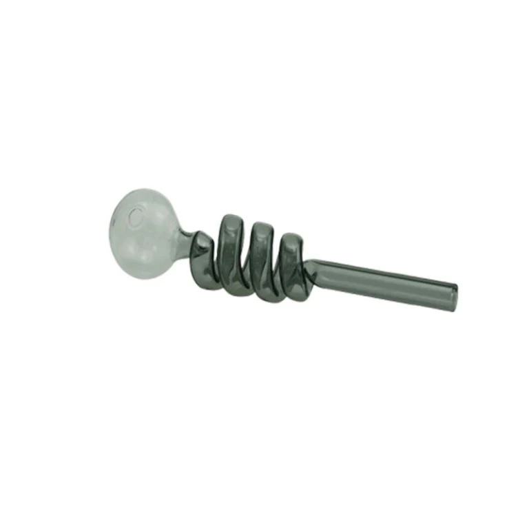6″ Scrawl Glass Bubble Pipe - Image 4