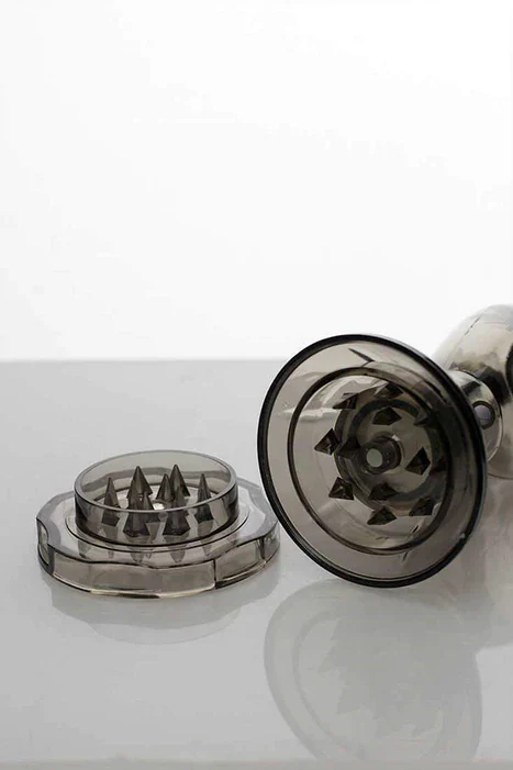 7" Acrylic Water Pipe W/ Grinder - Image 3