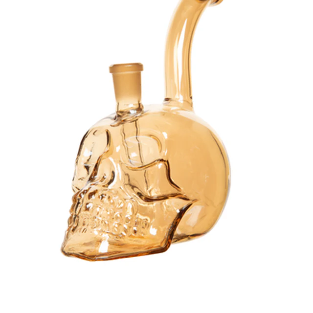 7" Chrome Skull Rig w/ Banger - Image 3