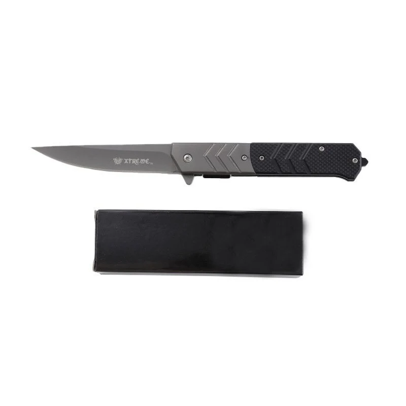 Xtreme - 9″ Black Apex Pocket Knife