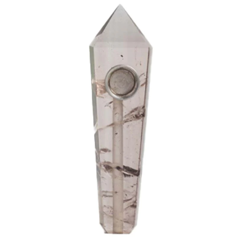 AKQuartz - Smoky Crystal Pipe