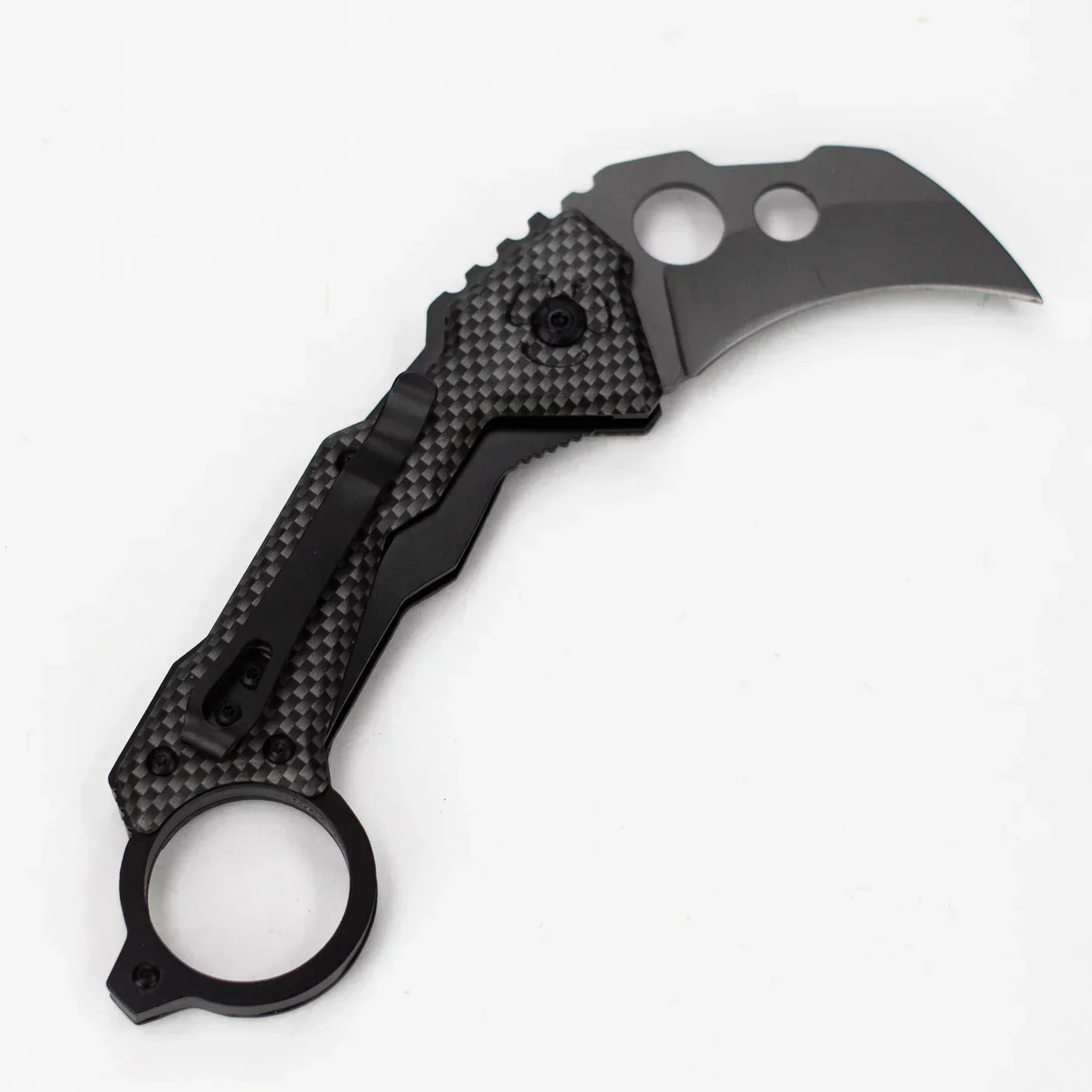 ALPHASTEEL - 7" Folding Pocket Knife - Void - Image 3