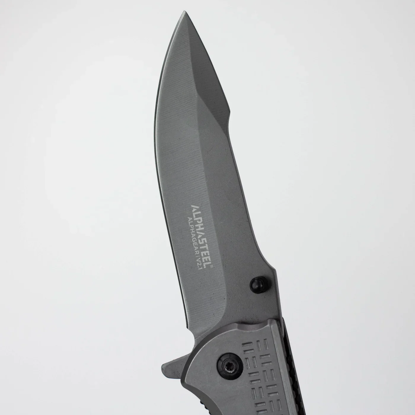 ALPHASTEEL - 9" Folding Pocket Knife - Redwood - Image 4