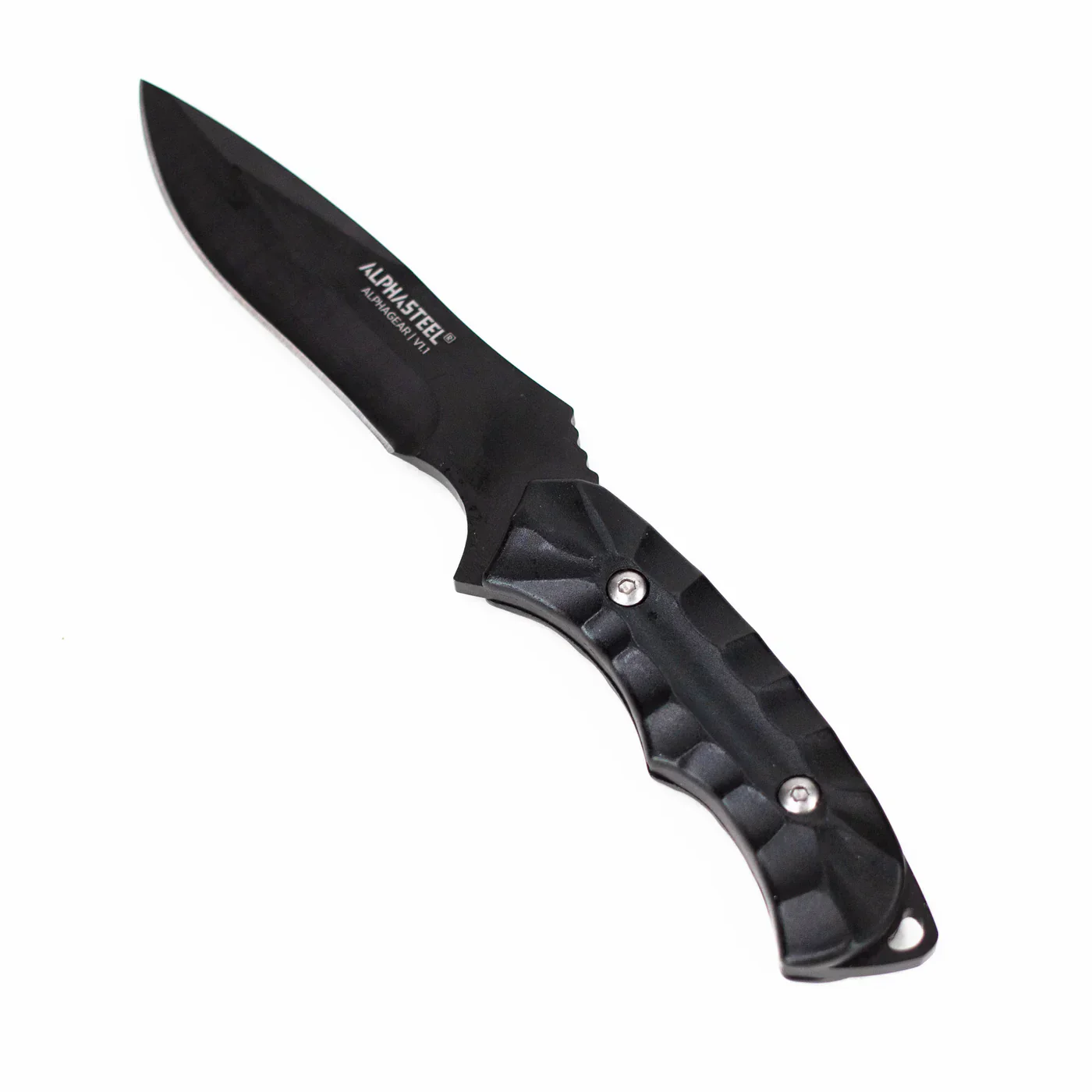 ALPHASTEEL - 9" Full Tang Fixed Blade Hunting Knife - Image 3