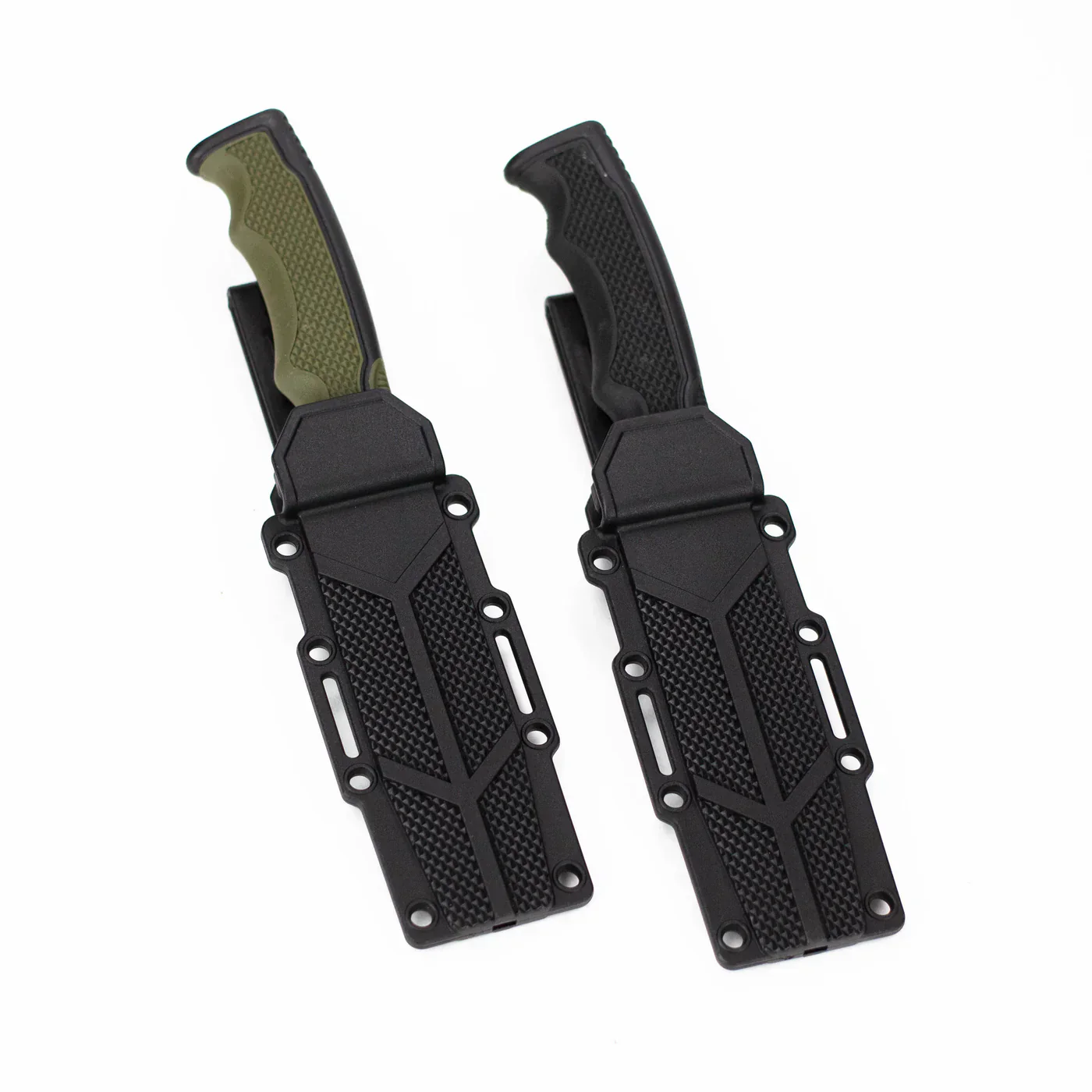 ALPHASTEEL - 9" Fixed Blade Serrated Knife w/ ABS Sheath - Image 4
