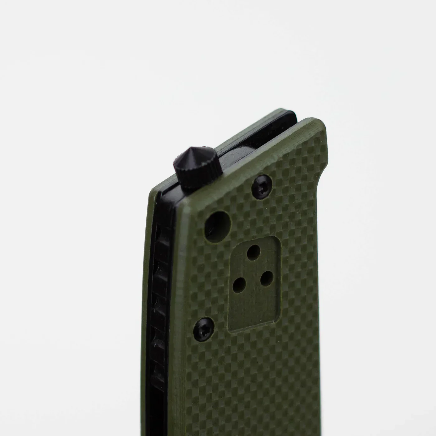 ALPHASTEEL - 8" Hunting Knife - Green Fold - Image 6